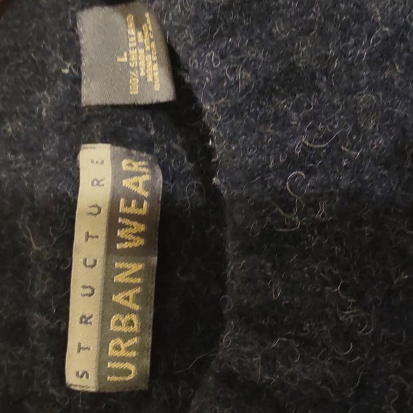 USED STRUCTURE URBAN WEAR 100% SHETLAND - Picture 2 of 7